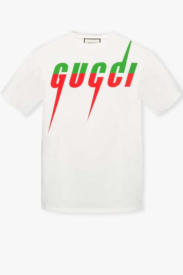 shirt - Men's Clothing | Gucci pearl-embellished heels - printed T 